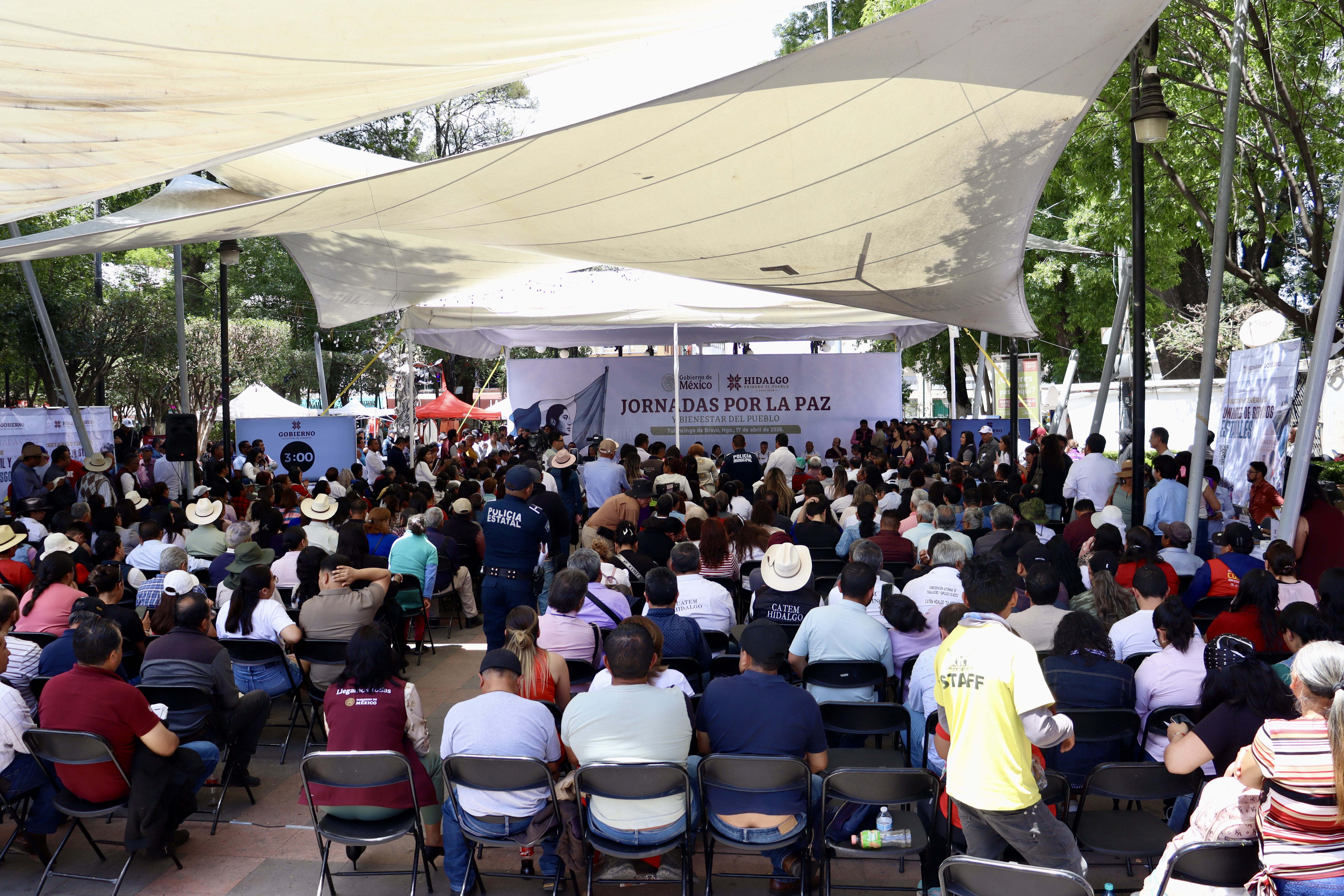 Combaten la  violencia de género durante la Jornada por la Paz y Bienestar del Pueblo